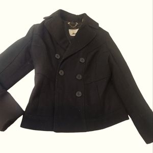 Guess Las Angeles Women's Medium Peacoat Black Botton